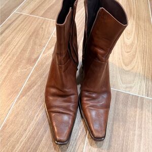 Via Spiga Brown Ankle Boots